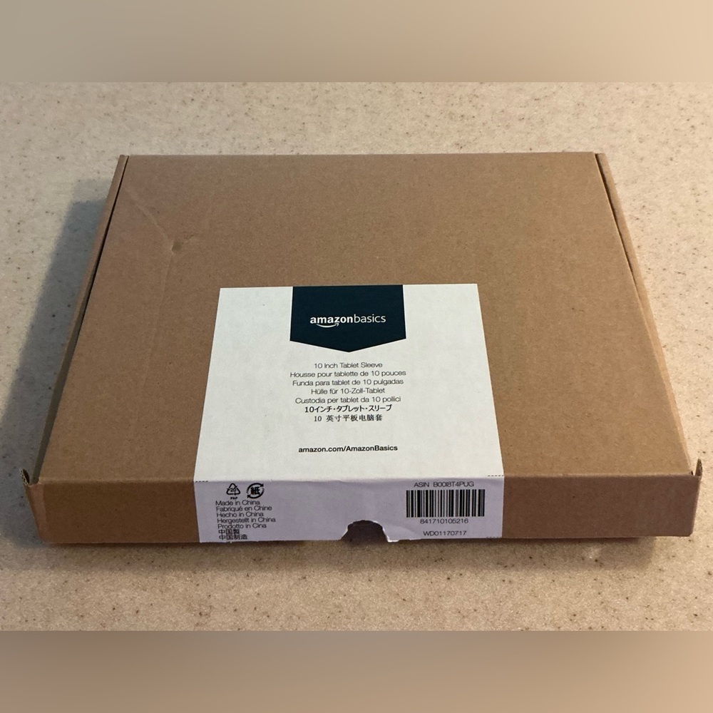Black Tablet Sleeve 10 inch